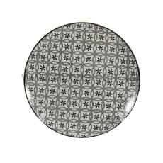 тарелка мелкая керамика Interos - №8 Вуаль dark д.200мм ( CLW-11)