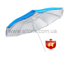 Зонт пляжный  - d1.8м серебро MH-0037