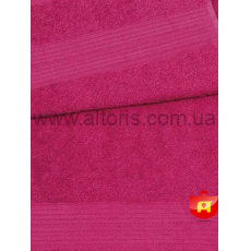 Полотенце махровое розовое/коралл Elines 100% хлопок - 70*140см 420г