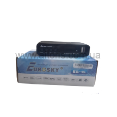 Т2 ресивер тюнер Eurosky   - Es-16 ТМ Eurosky  +IPTV+YouTube
