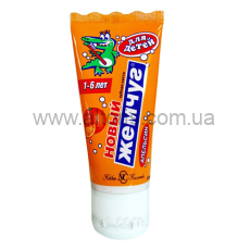 зубная паста Новый Жемчуг - 50мл для детей Апельсин