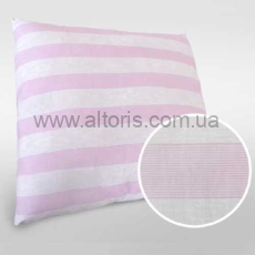 Подушка Elines хлопок 100% + холлофайбер - 25*40см,розовая