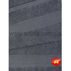 Полотенце махровое графит/серый Elines100% хлопок - 40*70см 420г