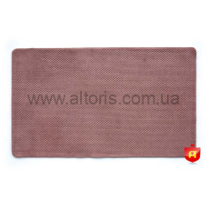 коврик бытовой Dariana - Ананас, коричневый, 68х120 см