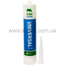 герметик RINO - силиконовый санитарный, прозрачный 300мл