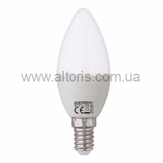 лампа LED HOROZ - 8W 6400 E14 1000Lm 175-250V  ( свеча )
