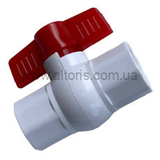 кран шаровый пластм. для полива - 3/4" гг усиленный