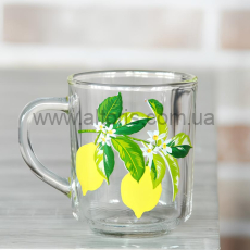 кружка стекло "Lemon" Gallery - 250мл