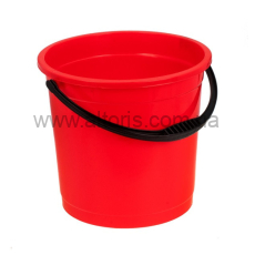 ведро пластмассовое R-Plastic - 12 л красное