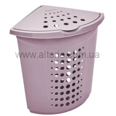 корзина для белья  Алеана  - 45л фрезия угловая