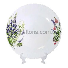 тарелка мелкая стеклокерамика Vinnarc - №7,5 Лаванда 6808