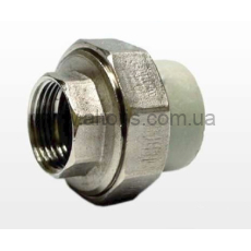 сгон американка PP-R, STR - 1" В*32 SANTAN Profi