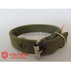 ошейник брезентовый STIFF - 35мм двойной, ЭКОНОМ