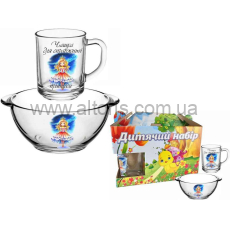 набор детский стекло - 2 пр. Принцеса 942691