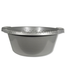 миска пластмассовая Полимерагро - 12л п/э Металлик