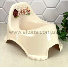 горшок детский  ELIF PLASTIC - "Yumos" (23х32х21 СМ)