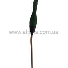 метла пластмасовая (Ч), Уценка (кривой кий) - круглая 5 колец цветная