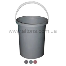 ведро пластмассовое хозяйственное  Yemets - 10л цветное