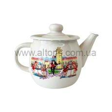 чайник эмаль НМ 1л/2 2707/2 - Сомелье (молочная)