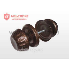 Ручка дверная Зефир - коричневая