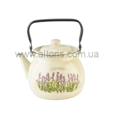 чайник эмаль НМ 3,5л.сфера 27130/2 - Лаванда (молочная)