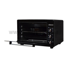 духовка электрическая Sea Breeze  - SB-0704/45л./1420ВТ/2шт деко+решітка-гриль/таймер 90хв,чорний