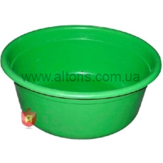 таз для стирки пластмассовый Консенсус - зелёный