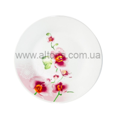 тарелка мелкая керамика S&T - №7 Орхидея 3020-03