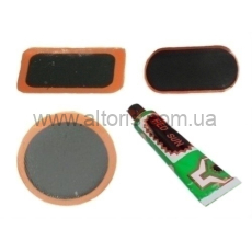 Комплект для ремонта велокамер - №48/прямоугольник