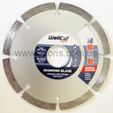 Круг алмазный Wellcut Promo - Сегмент, 115мм*7мм*22,23мм
