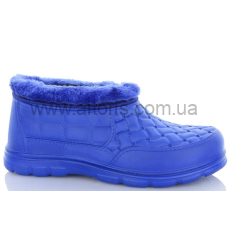 галоши женские - L5  р.37-42 (6пар) теплые ,синий