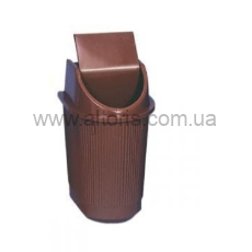 ведро 11л с клапаном Консенсус - коричневое