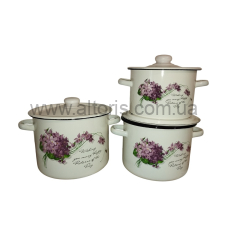 набор посуды №262 НМ к-ли цил.3/4,5/5,5л - Виола