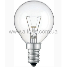 Лампа накаливания ИСКРА - 60Вт, Е14, шар