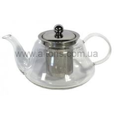 чайник стеклянный Interos - 1000мл, заварник, QXА205