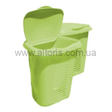 корзина для белья Консенсус - 40л, салатовый