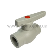 Кран шаровой PP-R, STR - 25 standart железный шар SANTAN Profi