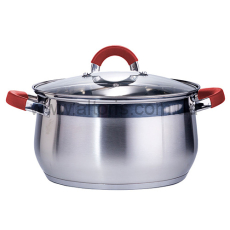 кастрюля Zauberg - 2,0 л. нерж ZBY 2R  RED