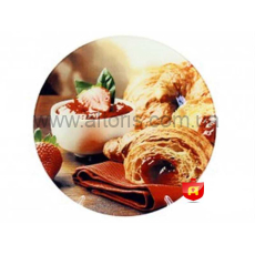 блюдо стекло Lumines - д=300мм Круасаны /T310/