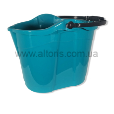 ведро пластмассовое с отжимом  овал Полимерагро - 14 л без отжима