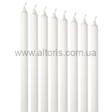 свеча бытовая парафин белая - Д=20*150мм