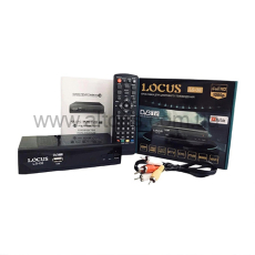 Т2 ресивер тюнер  - LOCUS Пластик .  Интернет + IPTV