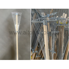 грабли веерные /Ч/ - рег.с дерев.черенком