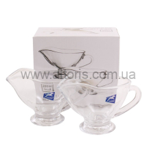 соусник стекло Interos - 200 мл  В НАБОРІ  2 шт BM8005-2
