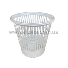 корзина для мусора Ал-Пластик - белый