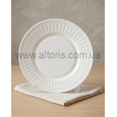 тарелка мелкая стеклокерамика Vinnarc - №10 white ROME LMP100