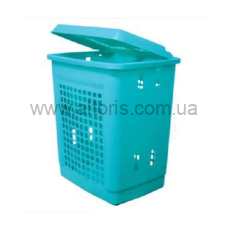 корзина для белья Консенсус - 55л, голубой