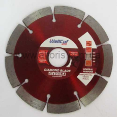 Круг алмазный Wellcut Profi - Сегмент, 125мм*10мм*22,23мм