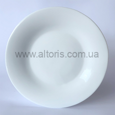 тарелка мелкая керамика Interos - №7 белая д.175мм (RWP-01)