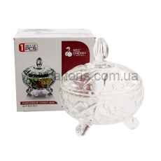 сахарница стекло Interos - 230мл TG5120